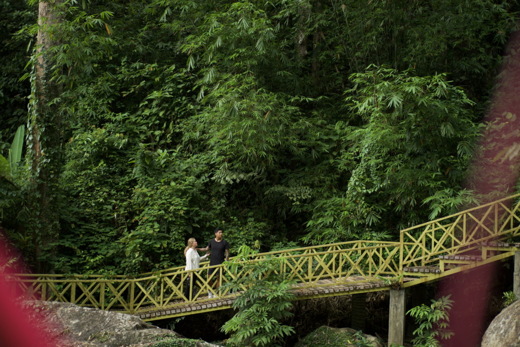 Langkawi travel guide:  walk to durian perangin waterfall